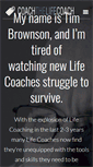 Mobile Screenshot of coachthelifecoach.com